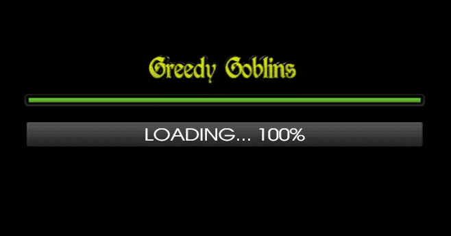 Greedy Goblins slot loading screen