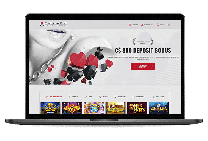 platinum play casino canada