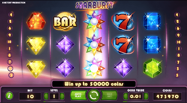 The vibrant reels of the Starburst online slot beckon Canadian users