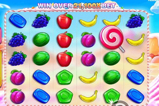 Sweet bonanza slot screenshot