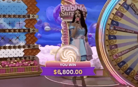 bubble surprise win