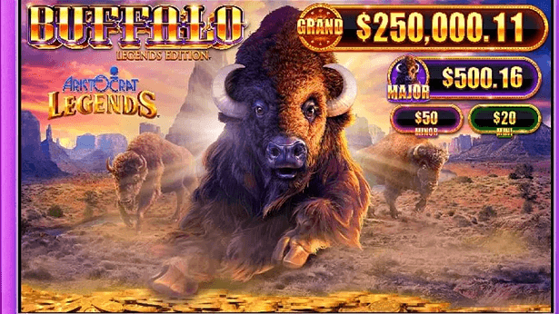 Bufallo Online slot by aristocrat