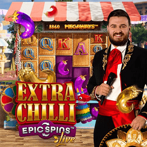 Beoordeling van Extra Chilli Epic Spins Live slot logo