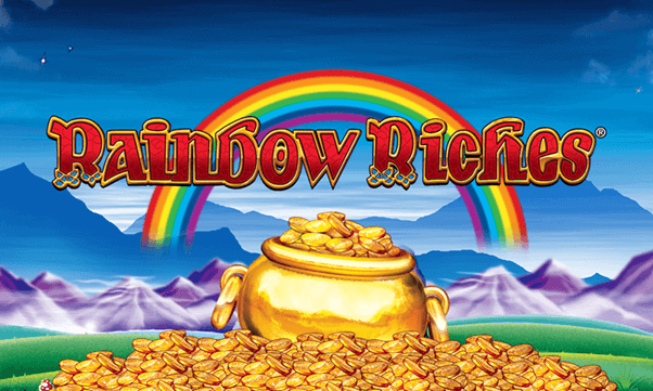 Schatpot op de Rainbow Riches online casino slot