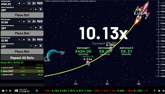 Understanding Triple Cash or Crash's Game Dynamics