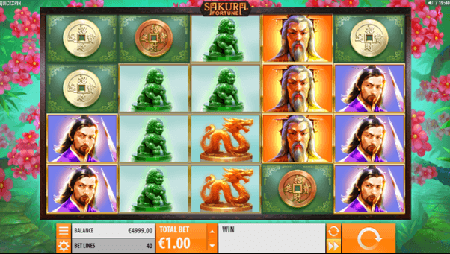 Sakura Fortune Slot symbolen