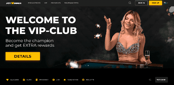 Explore the Exclusive VIP Club at Australia's JoyWinner Online Casino.