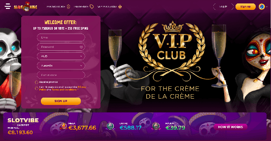 Unveiling the Welcome Offer at SlotVibe Online Casino in Australia
