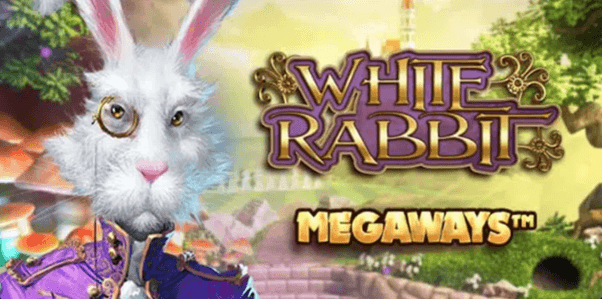 Startscherm van de online slot White Rabbit