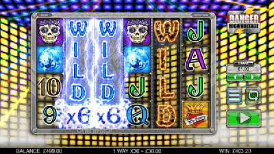 Er zijn twee verschillende Free Spins bonusspellen: High Voltage en Gates of Hell. Deze verwijzen beide naar lyrics van het iconische nummer van Electric Six. Je mag deelnemen aan dit bonusspel door drie of meer ‘Wild Desire’ scattersymbolen te draaien. Bovendien ontvang je meteen een uitbetaling van 6, 20, 50 of 100 keer je inzet voor het draaien van respectievelijk 3, 4, 5 of 6 scatters. Vervolgens mag je kiezen welk van de bonusspellen je wilt spelen: