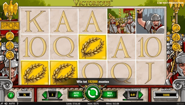 Winnende combinaties in de Victorious gokkast voor Nederlandse spelers.