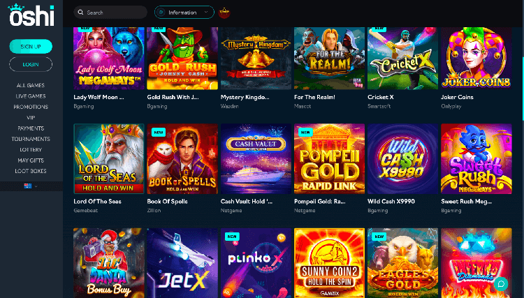 As an officially licensed Australian entity, Oshi Casino boasts an impressive game selection, offering swift payouts and enticing bonuses. Its quick registration ensures players can immerse in entertainment without delay. The BetSquare team endorses this platform for its plethora of games and favorable terms, making it a top recommendation.