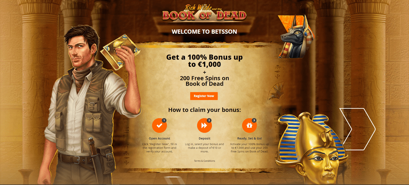 Betsson Casino Bonuses