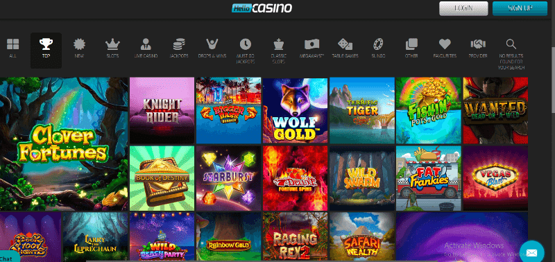 Hello Casino Games