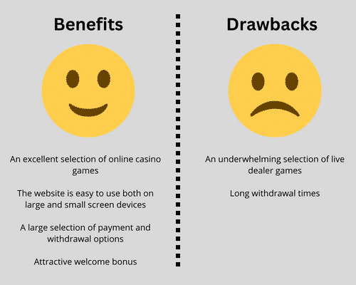 Vegas Hero Casino Pros & Cons