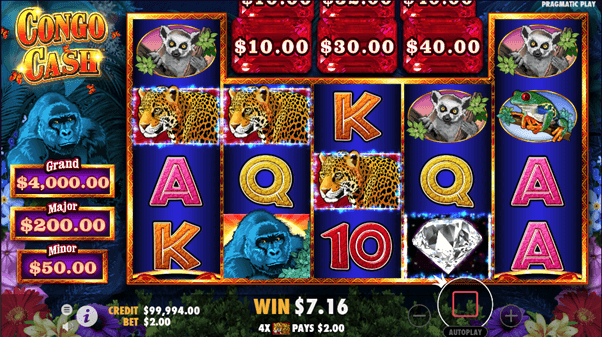 Congo Cash Online Casino slot Winnende Combinatie