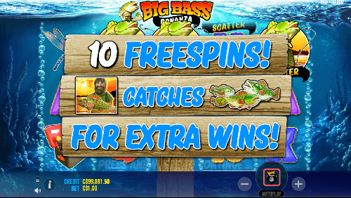 Big Bass Bonanza by Pragmatic Play CA Free Spinning Breakdown