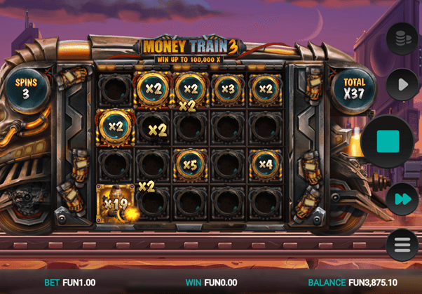 Veelvouder mogelijkheden in Money Train 3