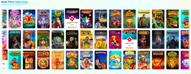 Neon's live section opens a table game world with genuine croupiers for cash-play only. The live segment unveils eight robust game categories: Favorites, Club Royale, Roulette, Blackjack, Game Shows, Dice, Poker, and More.