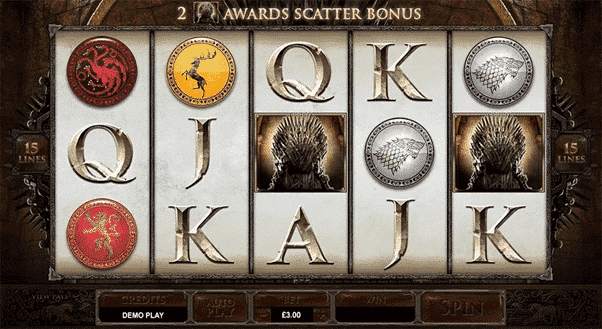 Speciale bonuses in het online Game of Thrones 243 ways casinospel