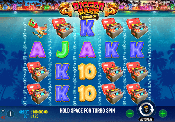 Turbo spins in het online casino spel Bigger Bass Bonanza