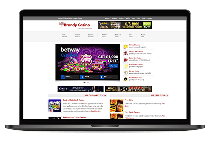 Brandy Casino Mockup
