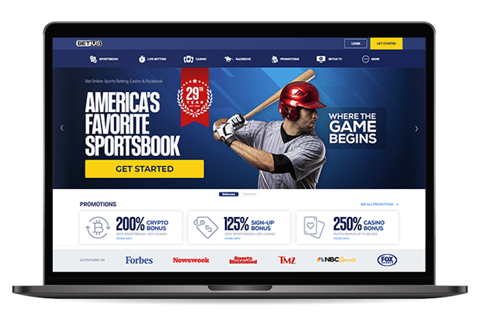 BetUS Casino Mockup