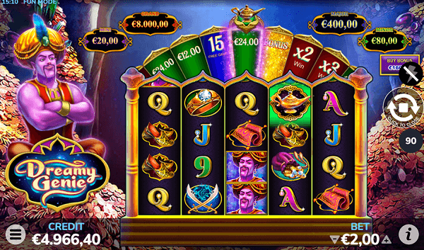 dreamie genie screenshot