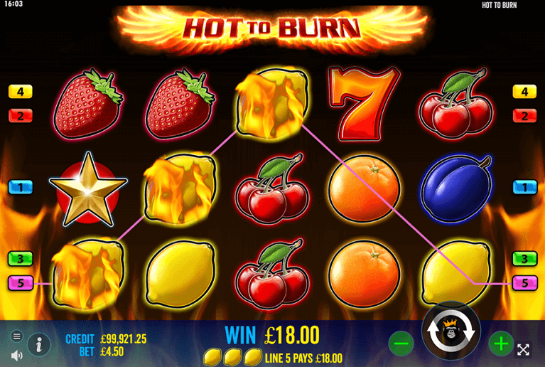 hot to burn gameplay
