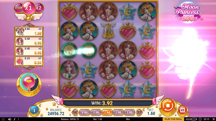 moon princess bonusspel