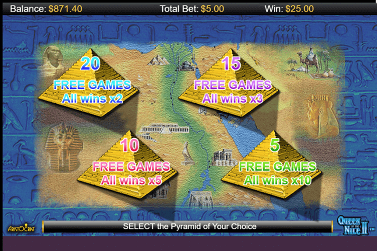 queen of the nile 2 gameplay 2