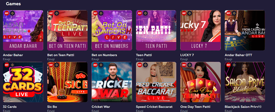 voozaza live casino