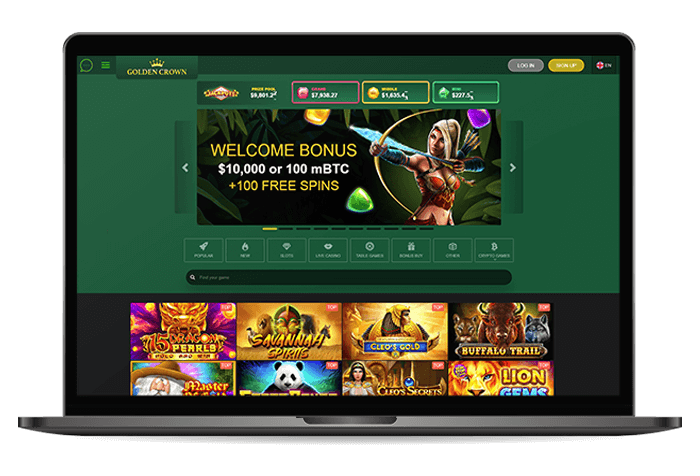 Preview of Golden Crown Online Casino AU, Version 3