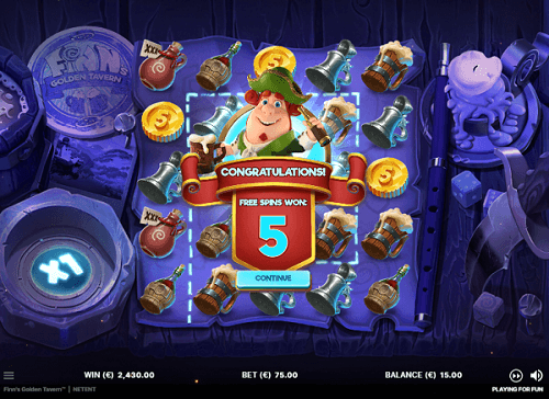 Finn’s Golden Tavern’s Free Spins feature can change the game when a treasure chest lands centrally, following a series of wins and avalanches.