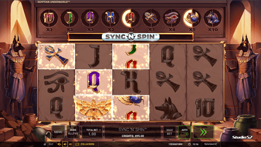 De slot is niet baanbrekend qua thema, maar bezit een unieke flair en boeiende features die het onderscheidend maken. De sync 'n spin feature is zeldzaam, hoewel vergelijkbaar met de tumbling reels die populair zijn in andere spellen. Qua bonussen en betalingen is het vrij conventioneel, hoewel het proces van het vrijspelen van de bonusronde interessant genoeg is om bonuspunten te verdienen.