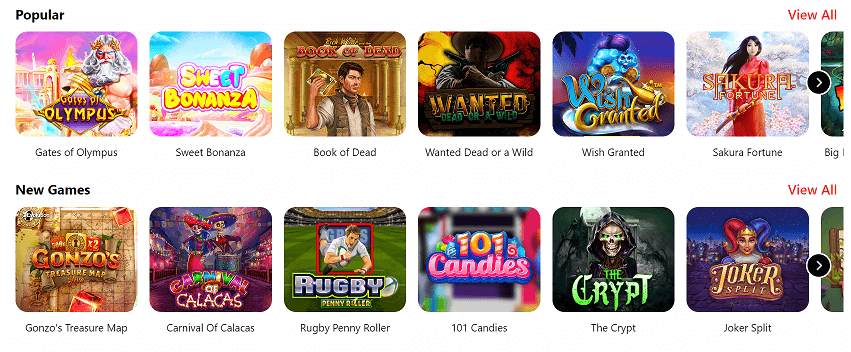 manga casino slots