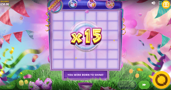 Multipliers in the exciting Pinatas & Ponies slot.