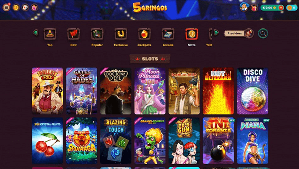 Explore the vibrant world of online pokies at 5 Gringos Casino Australia.