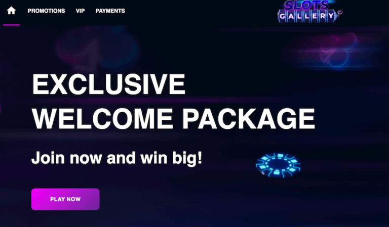 Slotsgallery Homepage AU