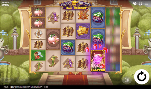 Deze online slot heeft een luxueus thema met rollen vol goudstaven, bankbiljetten en natuurlijk spaarvarkens. Je geniet van een speelse soundtrack en unieke animaties. Hoewel het gewone spel eenvoudig is, kun je in de gratis spins bonusgame genieten van uitbreidende wild-multipliers. Voor je de spins begint, mag je een draai aan een rad geven dat extra gratis spins en multipliers biedt. De werking van de bonusgame leg ik uitgebreider uit in de review.