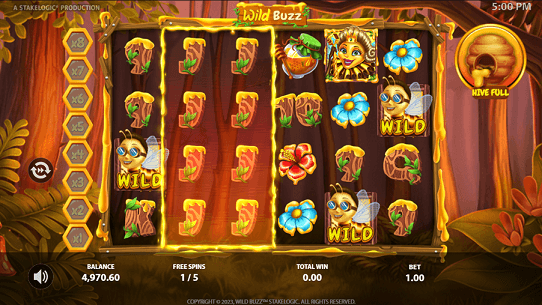 wild buzz bonusspel
