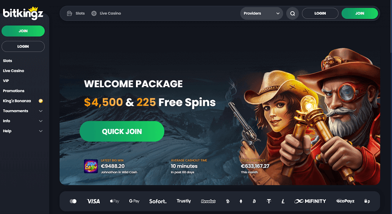 bitkingz homepage
