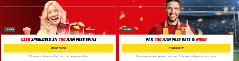 jacks casino welkomstbonus