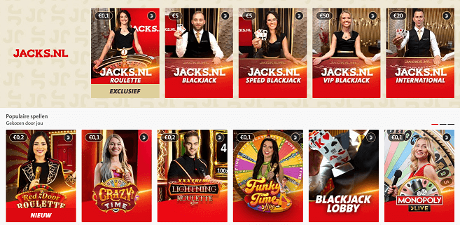 live casino jacks
