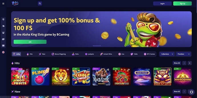 7bit casino homepage