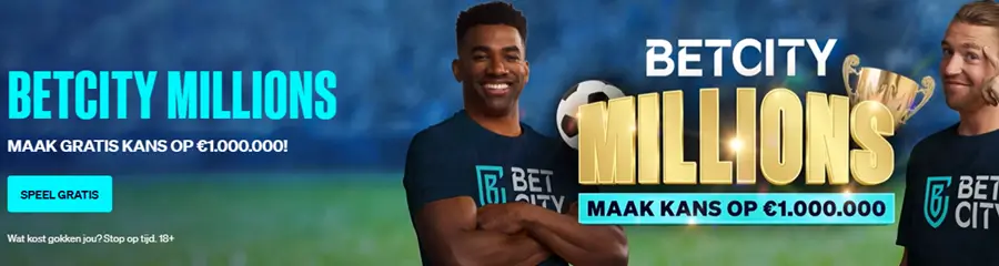 Betcity Millions promo banner