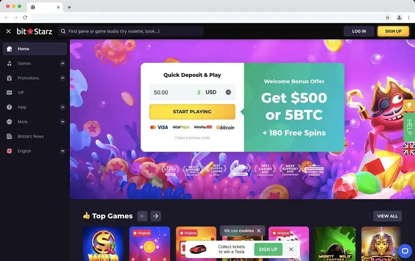 Bitstarz Casino Review hP