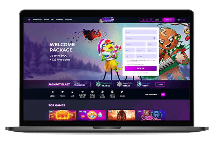 View Our Slots Gallery Online Casino AU Mockup V2