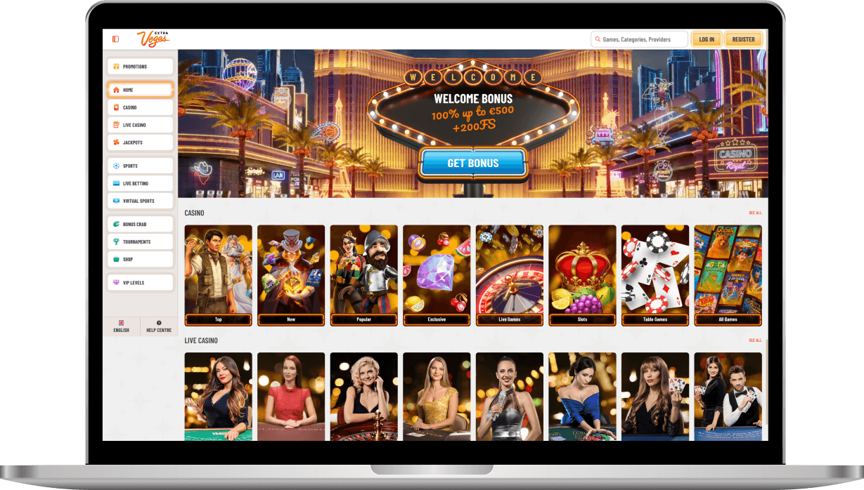 Extras vegas casino