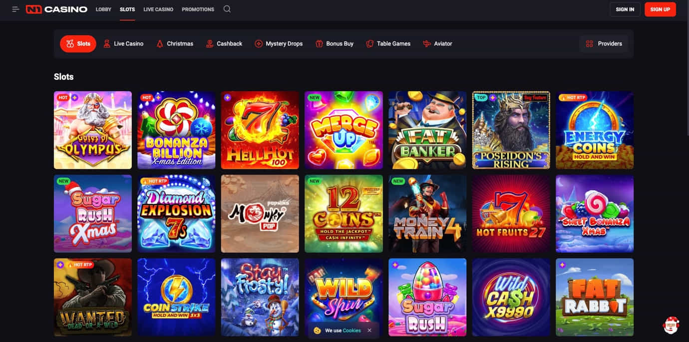 N1 Casino Canada Slots